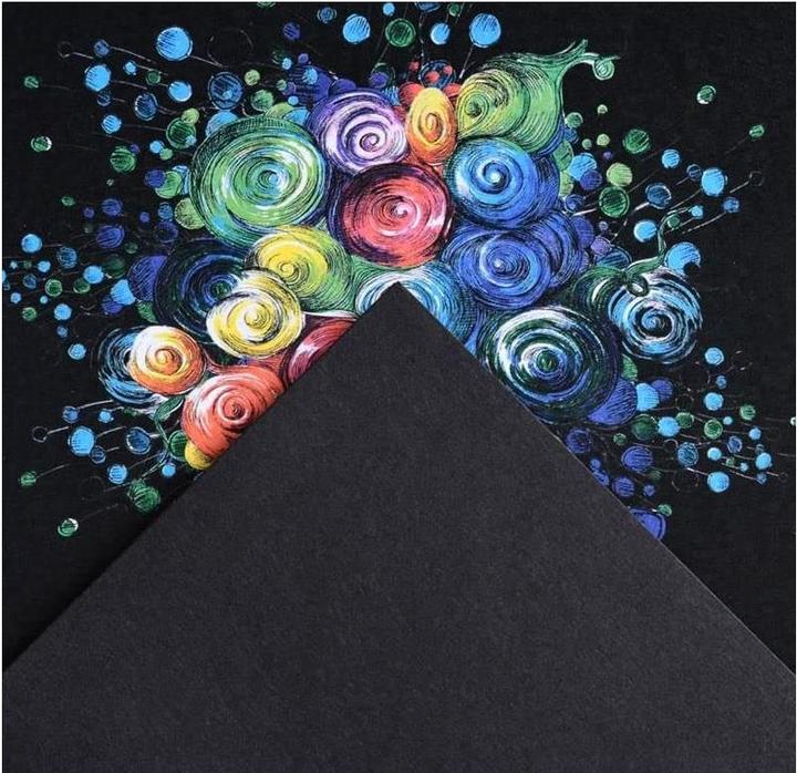 Image du produit Canson Bloc d'études GRADUATE EXTRA BLACK, DIN A5 (A5, Blanc, Couverture souple)