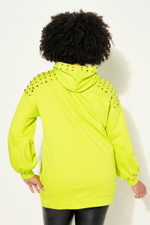 Immagine prodotto Angel of Style Hoodie, oversized, Kapuze, Ziernieten, Ballon-Ärmel (48)