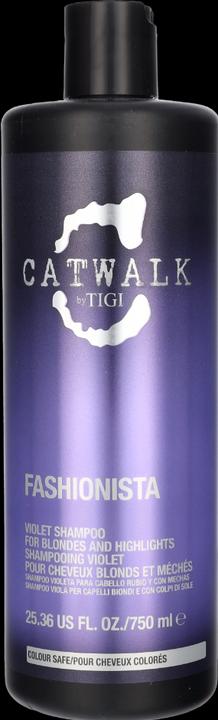 Actual product image Tigi Catwalk Icon - Fashionista Violet Shampoo (750 ml, Liquid shampoo)
