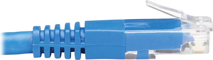 Produktbild Eaton Right-Angle Cat6 Gigabit Molded UTP Ethernet Cable RJ45 Right-Angle M to RJ45m Blue (U/UTP, CAT6, 4.60 m)