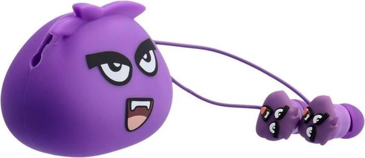 Immagine prodotto Techonic Wired headphones Jellie Monster Earphones JELLIE MONSTER Tiger YLFS-01 Jack 3,5mm purple
