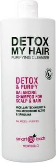 Produktbild Montibello Smart Touch Detox & Purify Shampoo 1000ml (1000 ml, Flüssiges Shampoo)