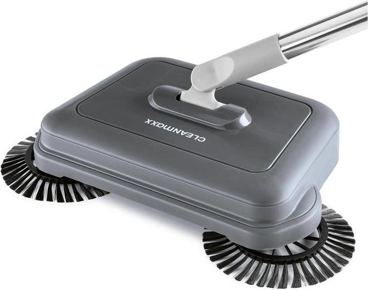 Produktbild CleanMaxx Bodenkehrer 33 x 18 x 119 cm - Grau (1 Stk.)