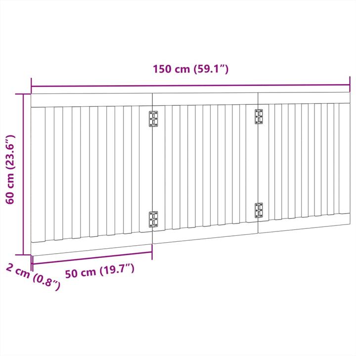 Immagine prodotto vidaXL Hundegitter