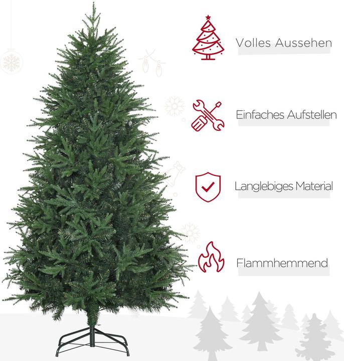 Actual product image Homcom Christmas tree (180 cm)