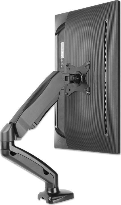 Actual product image Manhattan Bracket 1 monitor gas pressure aluminium 17-32 inch (Table, 32")
