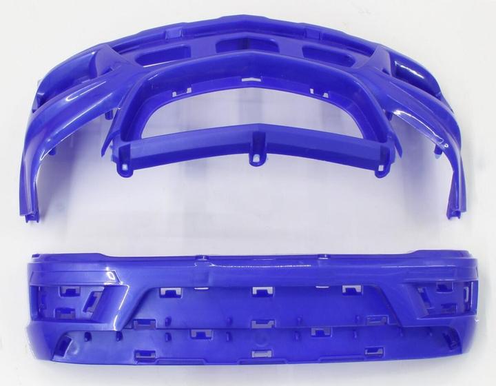 Immagine prodotto Jamara Scivolo paraurti Mercedes-AMG GL 63 anteriore + posteriore con parti a scacchiera blu