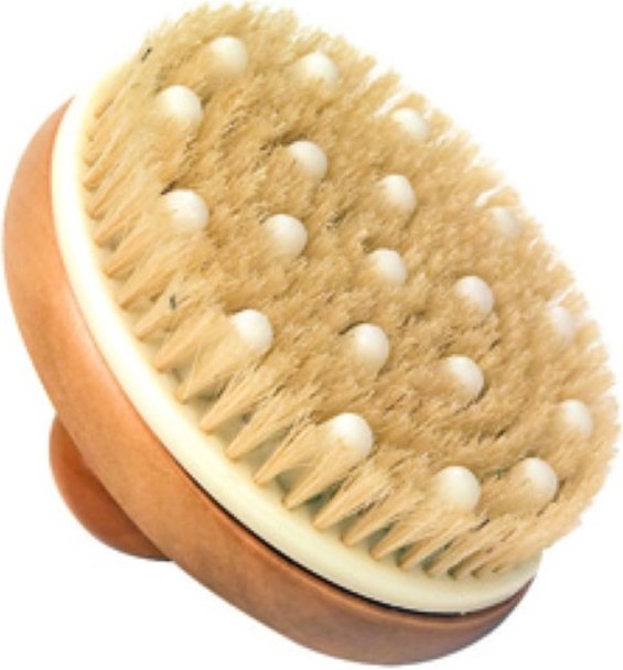 Body Vital Handmassagebürste mit Holzknauf
