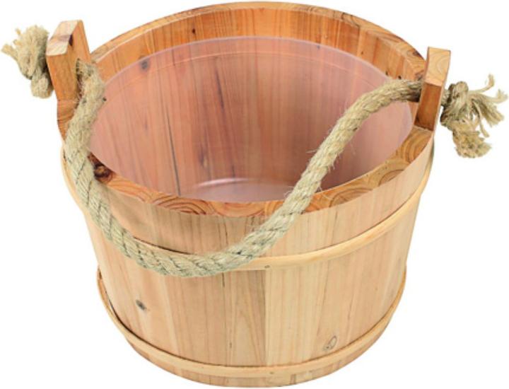 Actual product image Body Vital Sauna infusion bucket pine