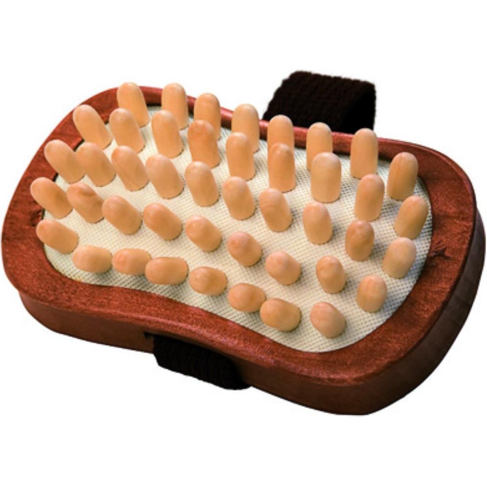 Body Vital, Badezubehör, Cellulite-Handbürste mit Holznoppen