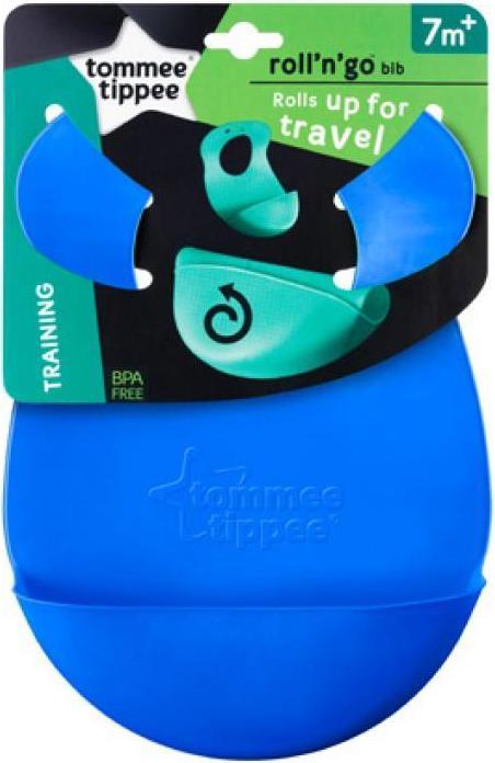 Immagine prodotto Tommee Tippee TOMMEE TIPPLE bavaglino in plastica Roll n Go 46351494 (7 mesi)