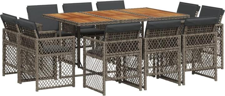 Braun, Dunkelgrau, Grau