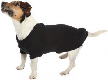 Produktbild Croci Spa Stockholm sweater for dogs black 45cm (45, Hundepullover)