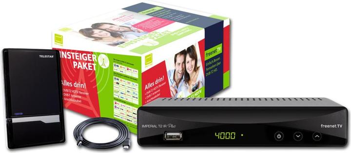 Produktbild Imperial T2 IR plus inkl. 3 Monate freenet TV (DVB-T2, DVB-T)