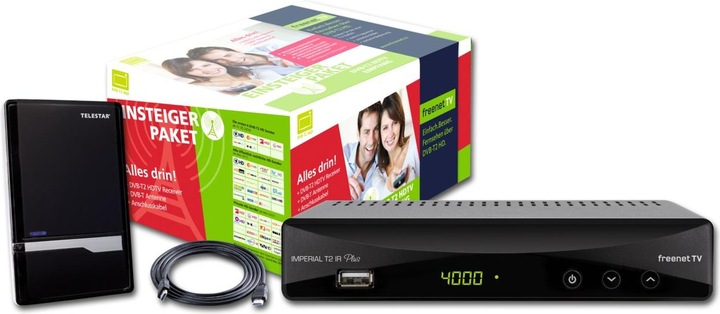 Productafbeelding Imperial T2 IR plus incl. 3 maanden freenet TV (DVB-T2, DVB-T)
