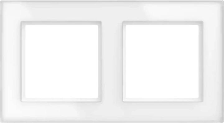 Produktbild EQ-3 Homematic IP Glasrahmen– 2-fach