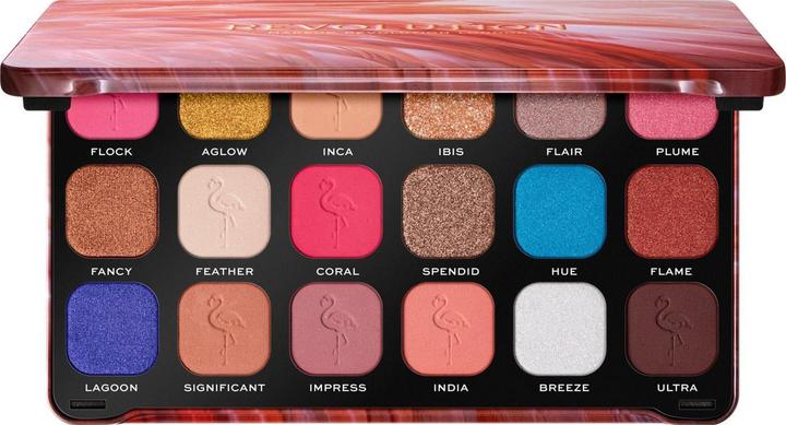 Actual product image Makeup Revolution REVOLUTION * Shadow 18 Forever Flawless Flamingo & (Forever Flawless Flamingo &)