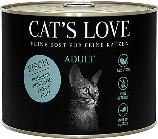 Cat's Love Adult Lachs Pur (Adult, 6 Stk., 200 g)