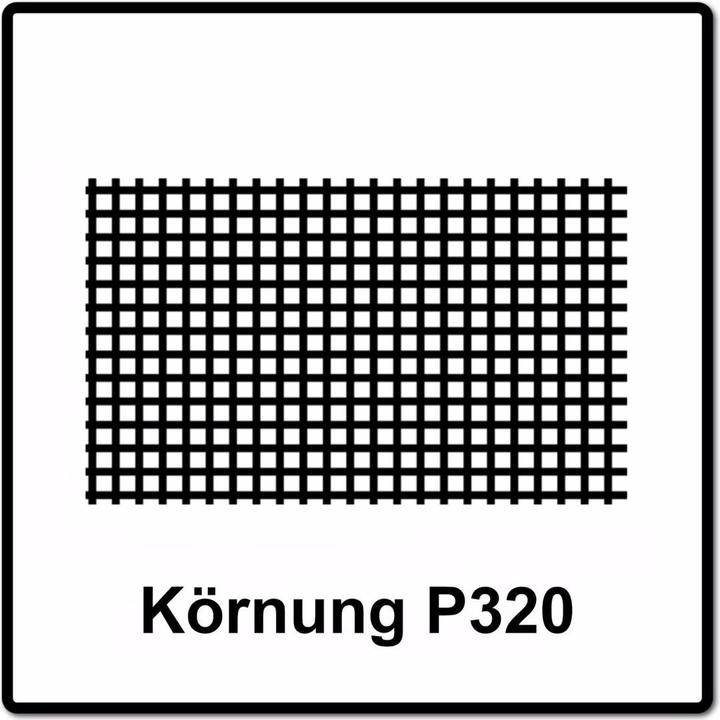 Actual product image Mirka Goldflex Soft 115x125mm P320 200pcs ( 2912707032 ) hand pad roll perforated (P320)