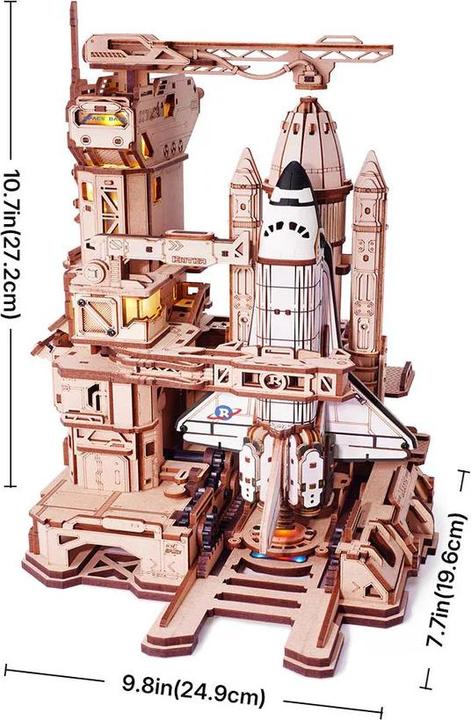 Actual product image Robotime Space Shuttle