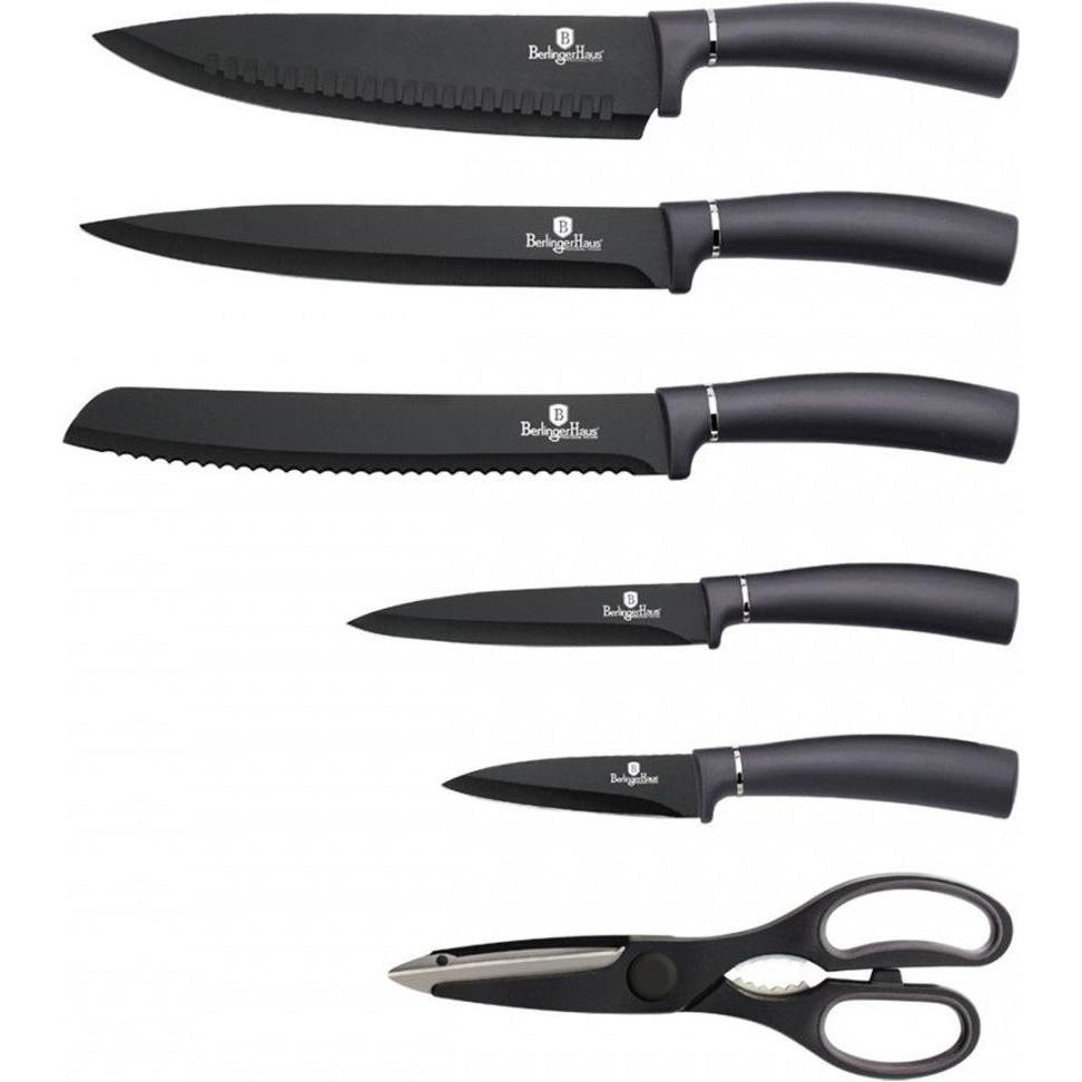 Thumbnail - BerlingerHaus Knife set BH-2600, Küchenmesser, Grau