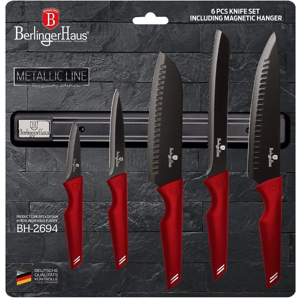 Thumbnail - BerlingerHaus Set of 5 kitchen knives, Küchenmesser, Schwarz