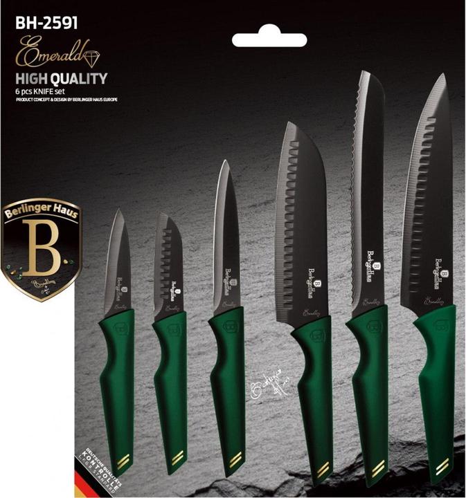 Produktbild BerlingerHaus 6 Set of kitchen knives