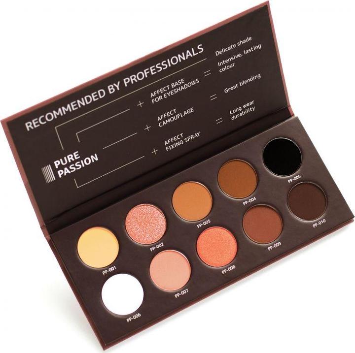 Produktbild Affect Pure Passion Pressed Eyeshadow Palette pressed eyeshadow palette 10x2.5g