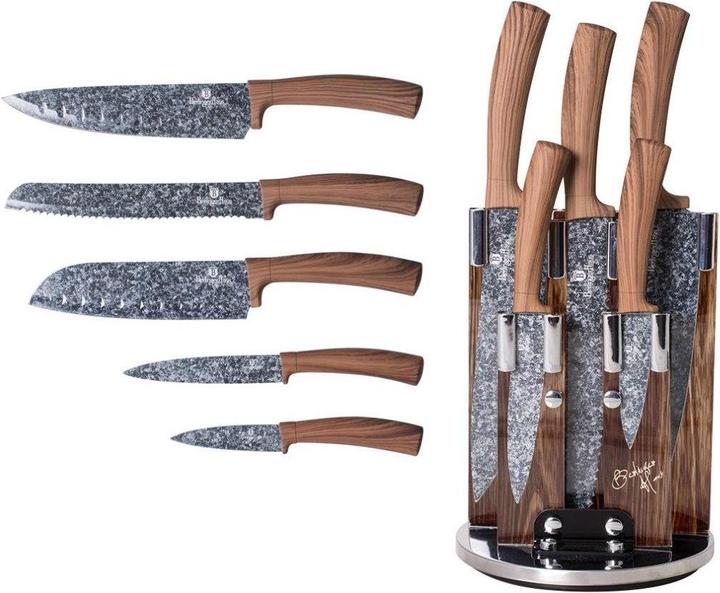 Immagine prodotto BerlingerHaus Set di 5 coltelli con supporto BH-2160