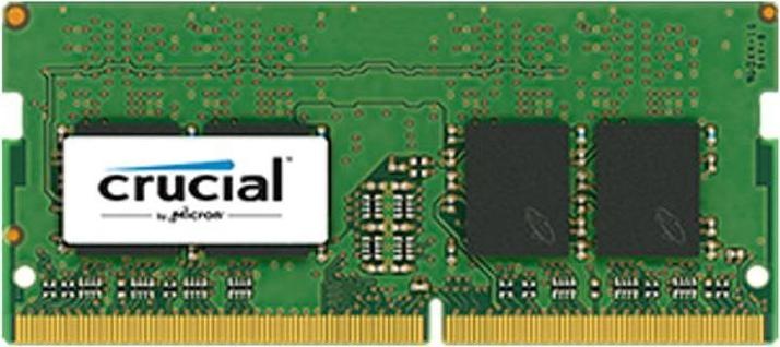 Actual product image Crucial 8 GB, DDR4, 2400 MHz (1 x 8GB, 2400 MHz, DDR4-RAM, SO-DIMM)