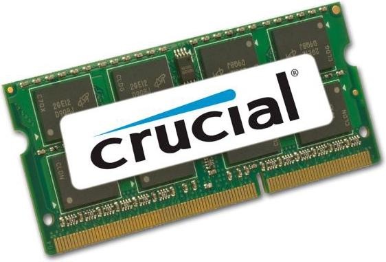 Actual product image Crucial 8 GB, DDR4, 2400 MHz (1 x 8GB, 2400 MHz, DDR4-RAM, SO-DIMM)