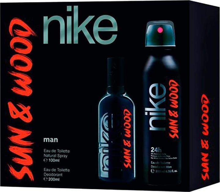 Actual product image Nike Sun & Wood Eau De Toilette With Deodorant - 200ml (Perfume set)