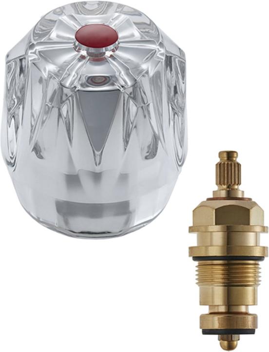 Actual product image Mateu Crystal handle