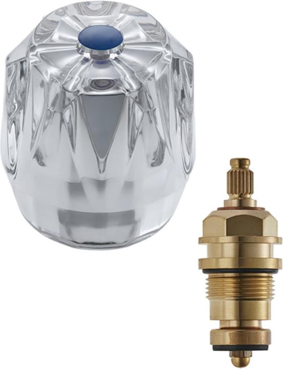 Actual product image Mateu Crystal handle