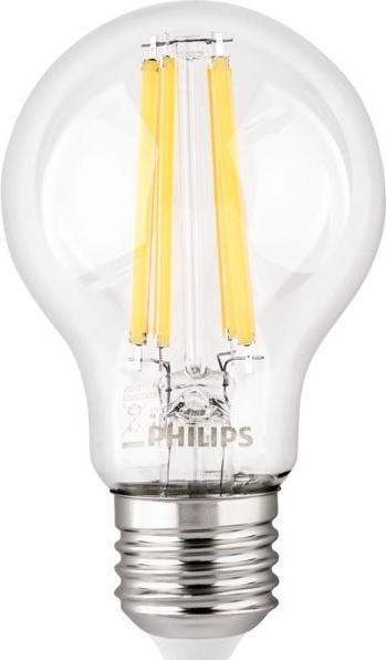 Produktbild Philips LED Lampe E27 3er Set 75W 2700K Filament (E27, 8.50 W, 1055 lm, 3 x, E)