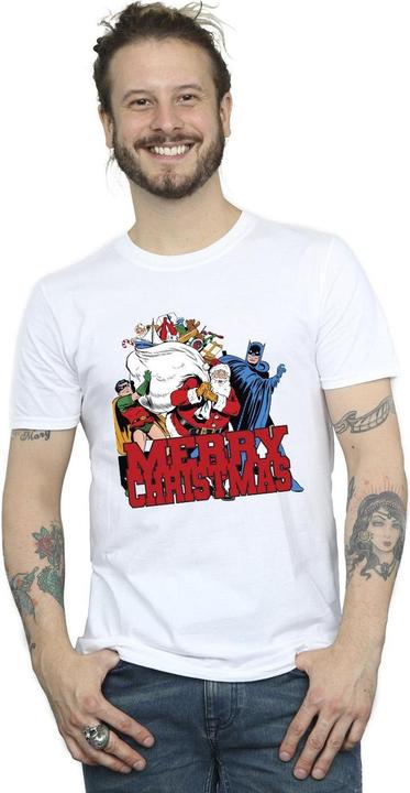 Produktbild Batman Merry Christmas Comic TShirt (4XL)