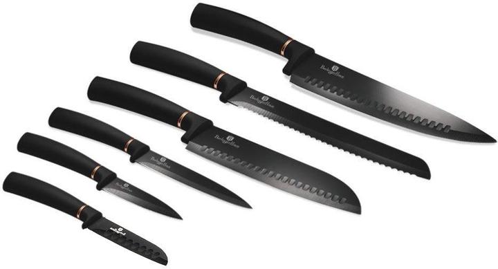Produktbild BerlingerHaus Knife set BH-2337 BLACK Rose (20 cm)