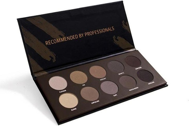Affect Color Brow Collection eyebrow shadow palette 10x2g
