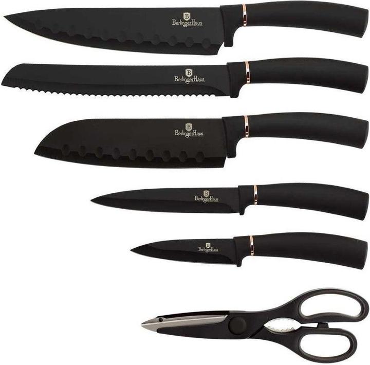 Produktbild BerlingerHaus Knife Set With Stand Bh-2422 (20 cm)