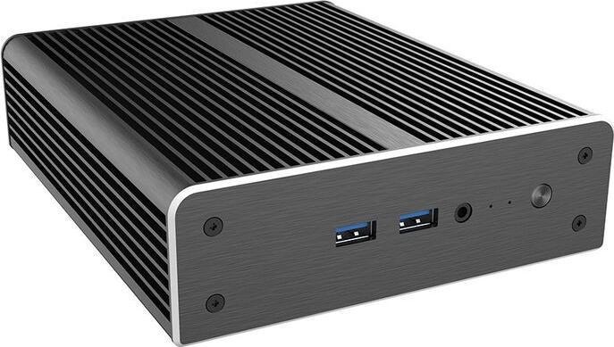 Actual product image Akasa Newton AC UCFF case for Intel NUC 13 Pro with i3, fanless - black (UCFF)