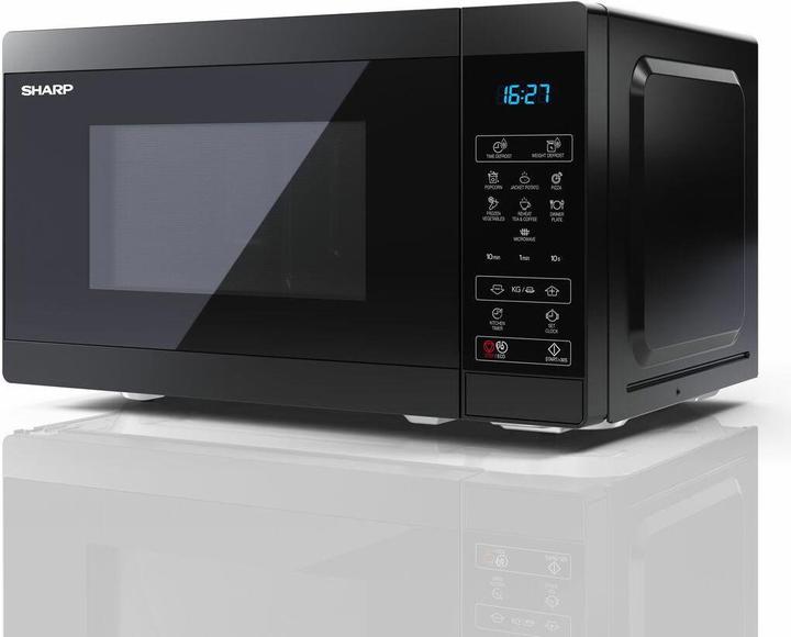 Image du produit Sharp DUPLIKAT Four à micro-ondes YC-MS02E-B Free standing, 800 W, Juodas (20 l)