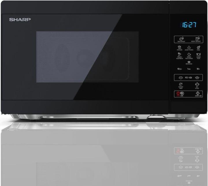Image du produit Sharp DUPLIKAT Four à micro-ondes YC-MS02E-B Free standing, 800 W, Juodas (20 l)