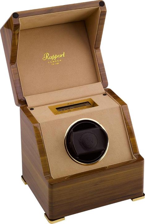 Produktbild Rapport London Perpetua III Single watch Winder Touch Screen Walnut (1x)