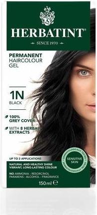 Actual product image Herbatint Hair Color Black 1N (1N Black)
