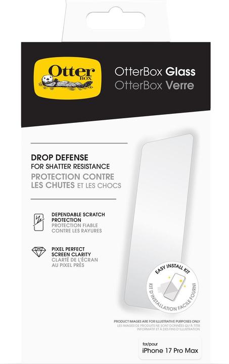 Actual product image OtterBox Screen Protector (1 pcs., Apple iPhone 17 Pro Max)