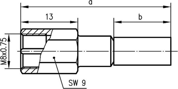 Produktbild Telegärtner FME-Steckverbinder Stecker, gerade 50 Ohm J01700A0009 1 St. (J01700A0009)