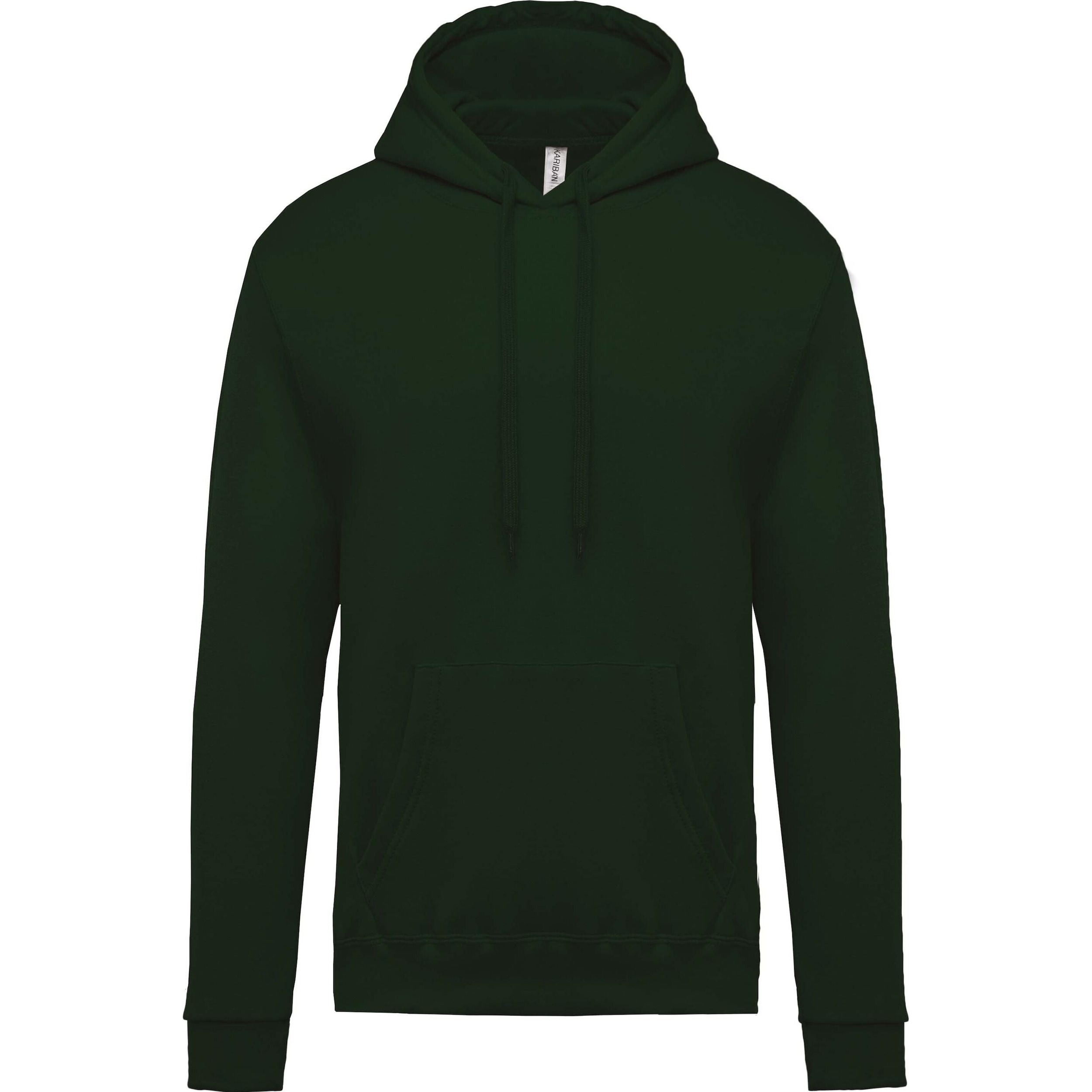 Kariban, Herren, Pullover, Hoodie, Grün, (M)
