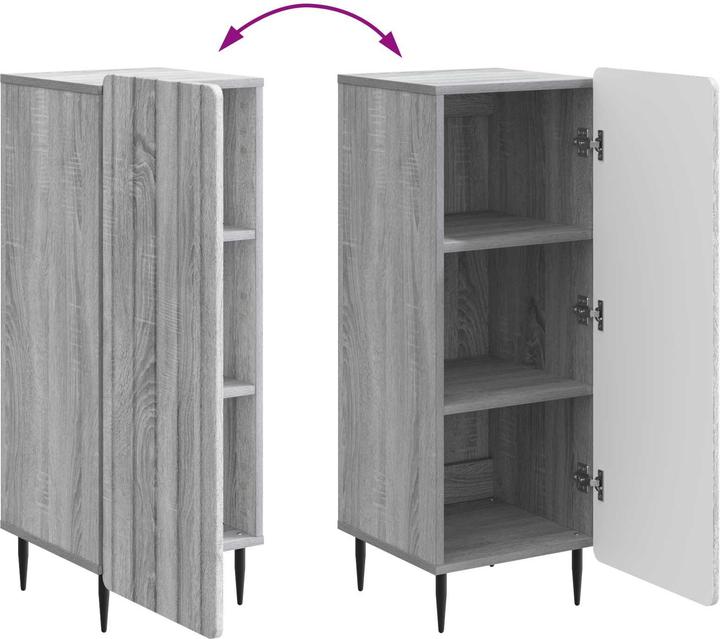 Produktbild vidaXL Sideboard-Aufbewahrung (33 x 34.50 x 92 cm)