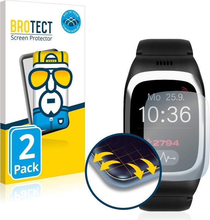 Productafbeelding BROTECT Volledig bedekkende screen protector (B6)