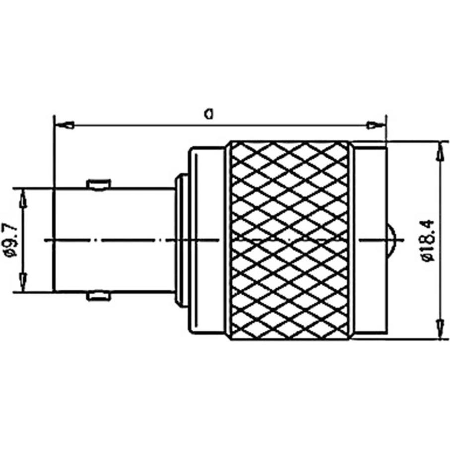Thumbnail - Telegärtner HF-Adapter, Elektronikkabel + Stecker